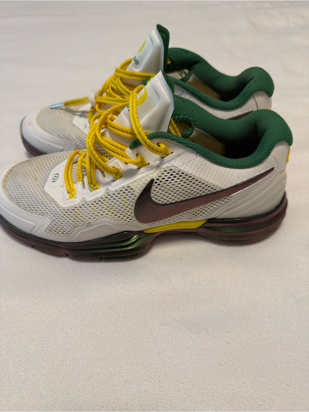 Nike men’s sz 10 Nike Lunar TR1 Oregon Ducks “win the day” 2012 team issued